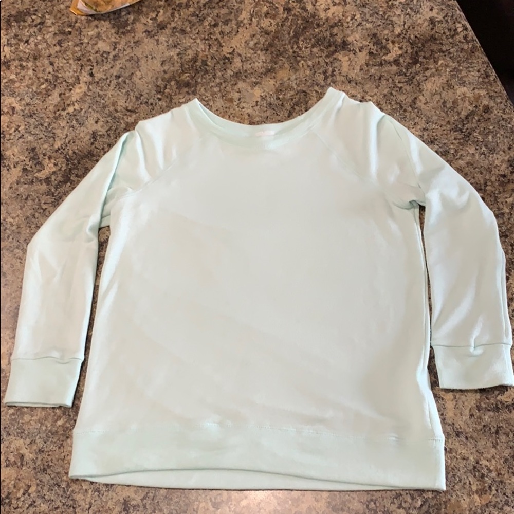 Long sleeve crew